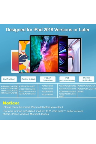 Reedark İpad Uyumlu İçin Eğim Basınçlı Manyetik Kapasitif Kalem, Hassas Çizim Ve Yazı İçin Siyah