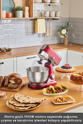 Karaca Multicast Plus 5 L Döküm Hamur Yoğurma Makinesi + Aparat