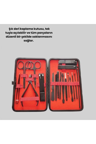 Siyah Kaymaz Teknolojili El Ve Ayak Bakım Seti Yeni Nesil