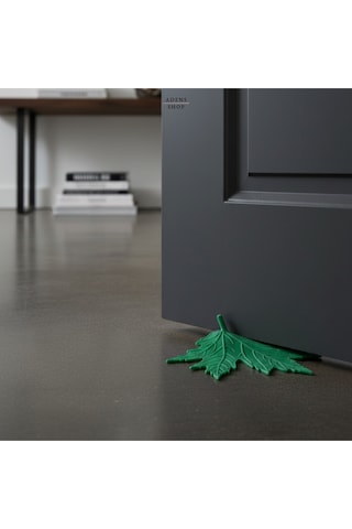 Yaprak Şeklinde Dekoratif Kapı Tutucu