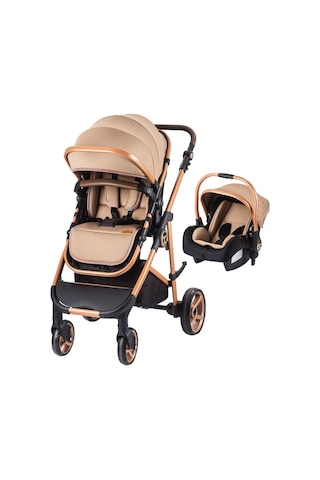 Bc 305 - Zeta Travel Sistem Bebek Arabası Kahverengi