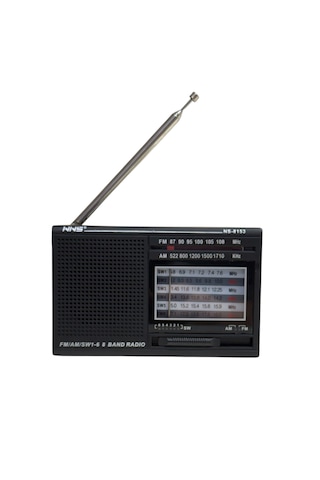 8 Bandlı Taşınabilir Pilli Cep Radyosu Deprem Çantası Radyosu