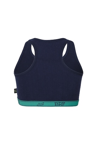 Brz Kids Kız Çocuk Büstiyer Crop Atlet Sporcu Atlet Lacivert