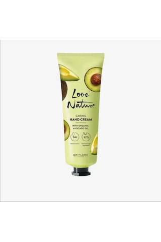 Love Nature Organik Avokado Yağı İçeren Besleyici El Kremi