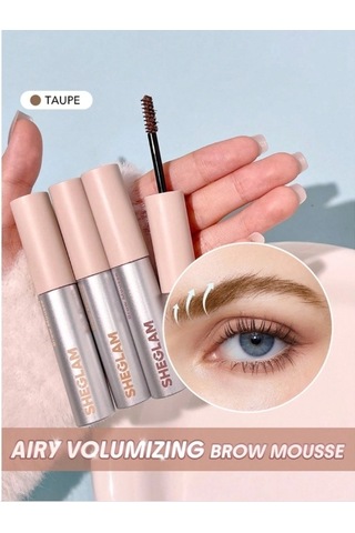 Sheglam Airy Tinted Volumizing Brow Mousse Kaş Maskarası 03 Taupe