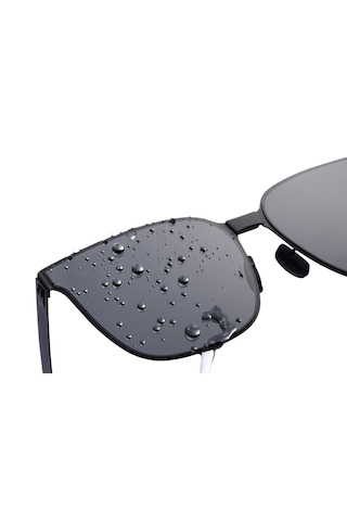 Mijia Katlanabilir Polarize Güneş Gözlüğü Uv400 8 Katmanlı Oar Kaplama Tac Lens Tr90 Amber Kahverengi Unisex Mjta01lm Siyah