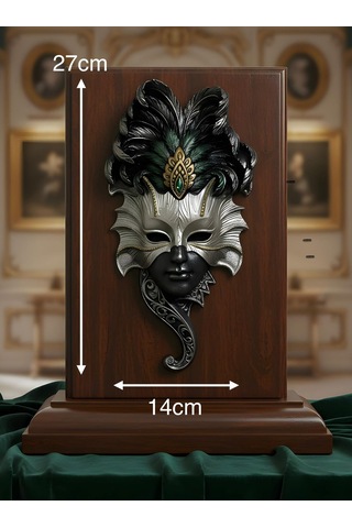 Emerald Venezia Mask Duvar Dekoru
