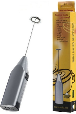 Youmex Gıda Grubu Elektrikli Süt Köpürtücü - Kahve, Lattes, Çay Ve Yumurta Çırpıcı - Paslanmaz Çelik Ve Abs Gövde - Ev Ve Restoran Kullanıma Uygun Gümüş
