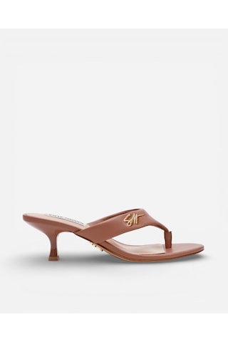 Steve Madden Soundvıew Mocha Kadın Mocha Lea Topuklu Terlik Soundvıew Mocha Kahverengi