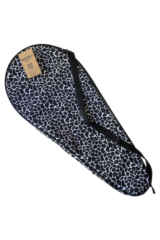 Leon Premium 27 İnch Raket Kılıfı Leopar Desenli Siyah