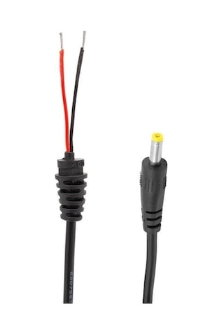 Notebook Adaptör Kablosu Jacklı 2.5 X 0.6 Uç