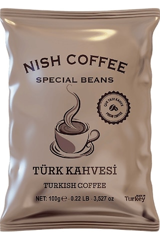 Nısh Türk Kahves Kavrulmuş Öğütülmüş  24 x 100 G