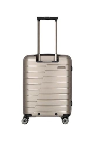 Travelite Ön Cepli Air Base Trolley S Kabin Boy Valiz Açık Kahverengi