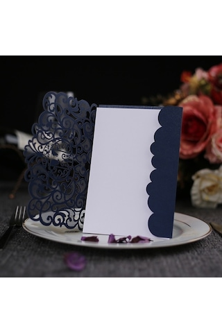 Novahub 20 Adet Davetiye Kartı Seti, Davetiye Tutucuları & İç Sayfa Parti Malzemeleri İçin