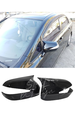 Honda Civic Fd6 Batman-Yarasa Ayna Kapağı (Plastik) Piano Black