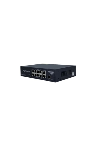 Longline 8 Port Gigabit PoE Switch | 2 Uplink Port + 1 SFP