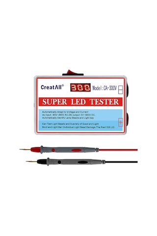 Yaozixa Led Işık Şeridi Test Cihazı 300v - Lcd Tv Arka Işık Tamiri Aracı, Kapasitör/diyot Voltaj Testeri, Otomatik Adaptasyon, Amerikan Standardı 110v