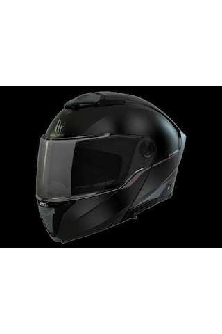 Mt Helmets Mt Atom 2 A11 Çene Açılır Motosiklet Kaskı Mat Siyah