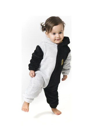 Welsoft Peluş Unisex Fermuarlı Kışlık Bebek Uyku Tulumu