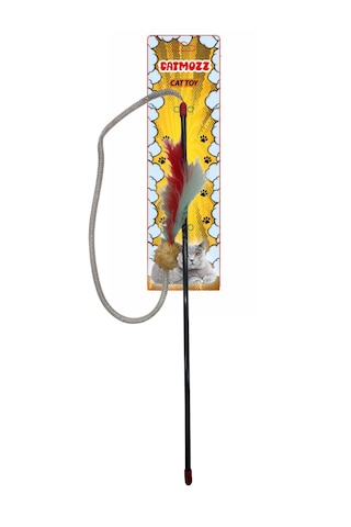 Catmozz Snake Kedi Oyuncağı Oltası 45 Cm