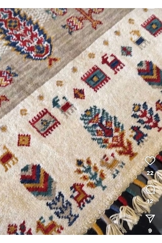 Hoom Rugs Sultani 809 Stone Klasik Salon Halısı Çok Renkli