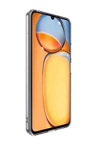 Xiaomi Redmi 13c Uyumlu Kılıf Kamera Korumalı Antishock Emici 2mm Yumuşak Esnek Şeffaf Silikon Resimde Görünen