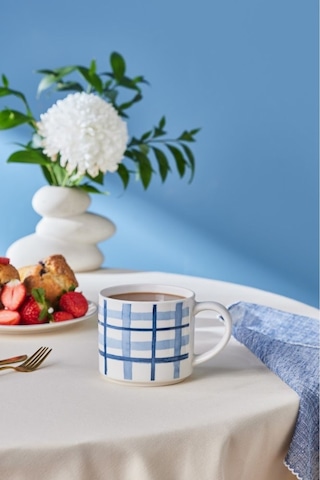 Karaca Alize Kareli Mug 390 Ml