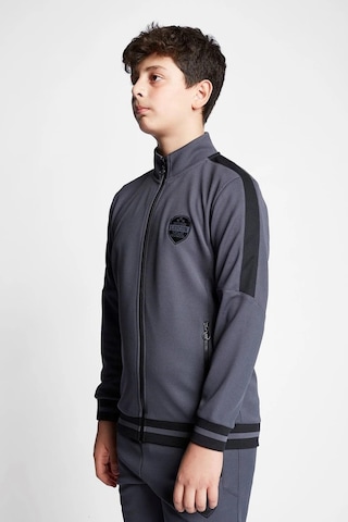 Lescon 23b-3124 Fermuarlı Üst Çocuk Sweatshirt 001 Antrasit