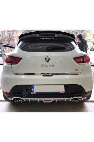 Renault Clio 4 Uyumlu Yedek Parça Üniversal Arka Tampon Difüzör