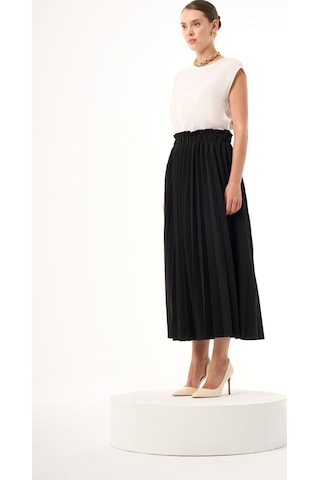 Bsc Pliseli Siyah Etek 001