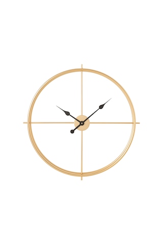 Mudo Home Clara Gold Duvar Saati 60cm Altın