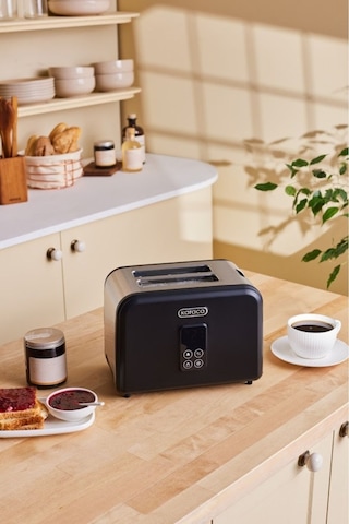 Karaca Multicrust Retro Ekmek Kızartma Makinesi Siyah