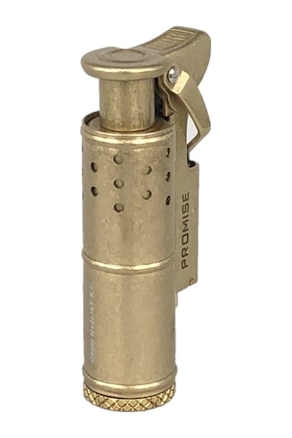 Promise Çakmak Koleksiyonluk Muhtar Çakmağı Benzinli Altın