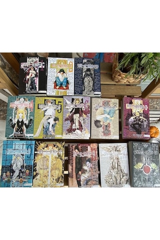 Death Note Çizgi Roman Set 1-13 13 Kitap Death Note Çizgi Roman Set 1-13 13 Kitap