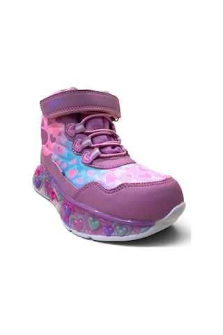 Marco Kids Montana Kız Çocuk Waterproof Rahat Işıklı Bot Pembe