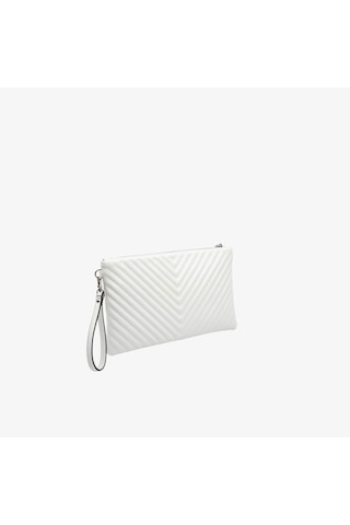 Portföy Çantası Kadın Silver Polo Sp1034-m211 Sılver Polo Portföy & Clutch Beyaz-beyaz