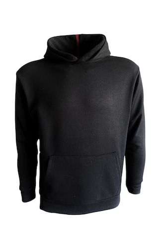 Coupon Kapüşonlu Sweatshirt - Siyah Siyah - Siyah
