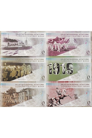 Fantezi Para Seti - Turkish Fantasy Bank Zero - 0 Euro