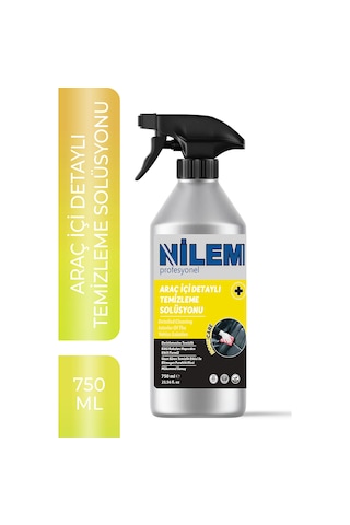 Nilem Profesyonel Araç İçi Detaylı Temizleme Solüsyonu 750 Ml