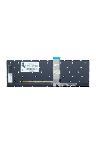 Lenovo Uyumlu Yoga Creator 7-15ımh05 Type 82ds Klavye Işıklı -füme V.1-