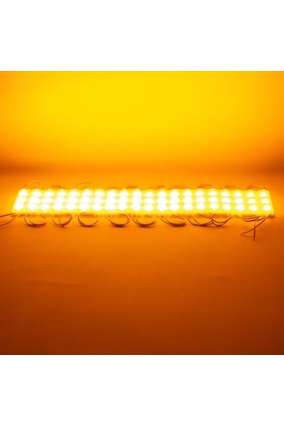 Powermaster 12 Volt 1.5 Watt Sarı 2835 69 X 16 Mm Ip65 160 180 Lümen 160 Derece Modül Led Diğer