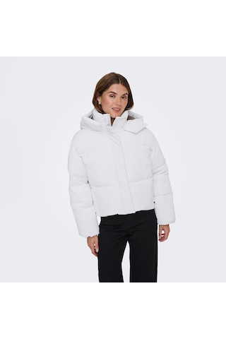 Only Dixie Life Kadın Beyaz Mont 15349122-bw Beyaz