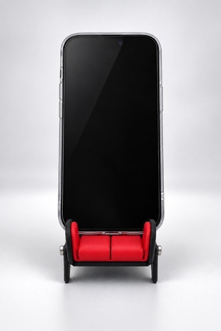 Kazanova Design Yarış Koltuğu Tasarımlı Telefon Ve Tablet Standı Masaüstü Tutucu Kırmızı Diğer