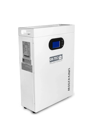 Ortec Lityum 4.2 Kwh 25.6 V 166 Ah Lifepo4 Lityum Batarya Unıv4200