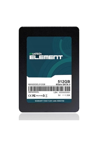 Mushkin Element, 512gb, 500-450mb/s, 2.5", Sata3, Ssd Mknssdel512gb