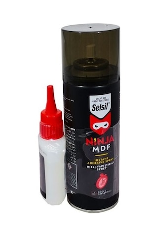 Selsıl Hızlı Yapıstırıcı Mdf Set 200 Ml Sprey 50 Gr Yapıştırıcı Selsıl Hızlı Yapıstırıcı Mdf Set 200 Ml Sprey 50 Gr Yapıştırıcı