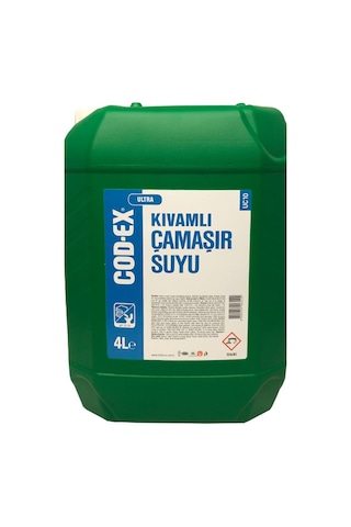 Cod-Ex Kıvamlı Çamaşır Suyu 4 L