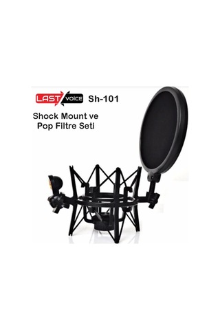 Lastvoice Sh-101 Pop Filter'li Shock Mount