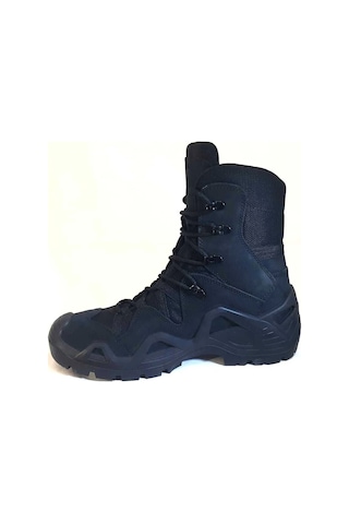 Pars Power Black Outdoor Tactical Hakiki Deri Su İtici Özellikli Askeri&polis Özel Harekat Botu Siyah