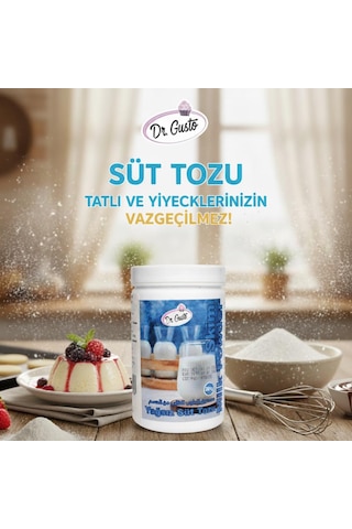Süt Tozu 200 Gr Yoğun Aroma Ve Doğal Lezzet İle Her Tarifte Mükemmel Sonuç